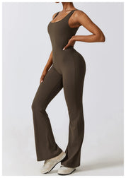 High-Stretch Yoga Romper