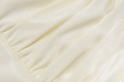 Ruched Satin Tank Set