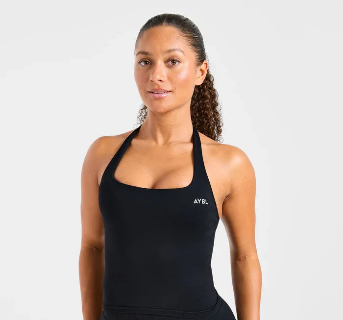 Fashion Enhance Seamless Halterneck Top Yoga Sports Bras Set Scrunch Bum Gym Shorts Women Workout Biker Stretch Fitness Leggings
