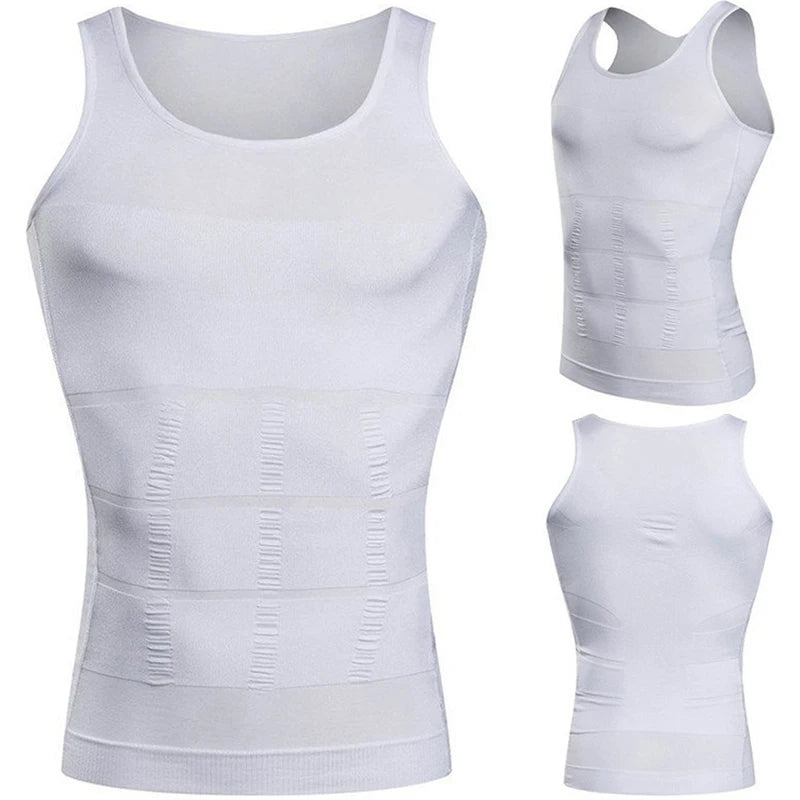 Men's Shapewear Slimming Body Corset Vest Shirt