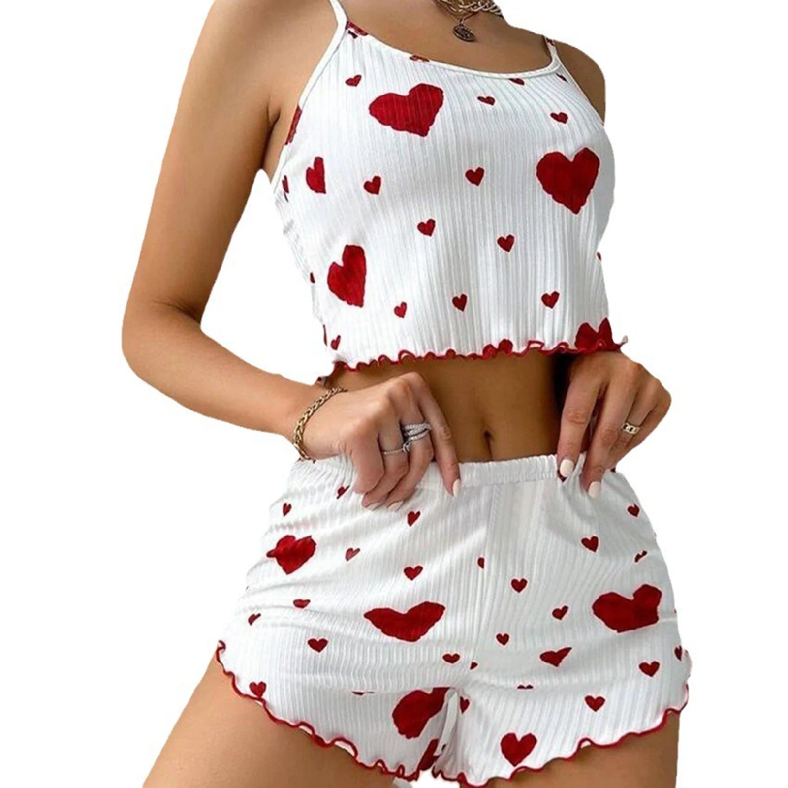 Love Printed Cami Set