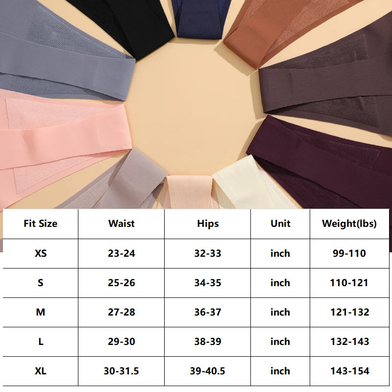4PcsSet Seamless Ultra-thin Underwear