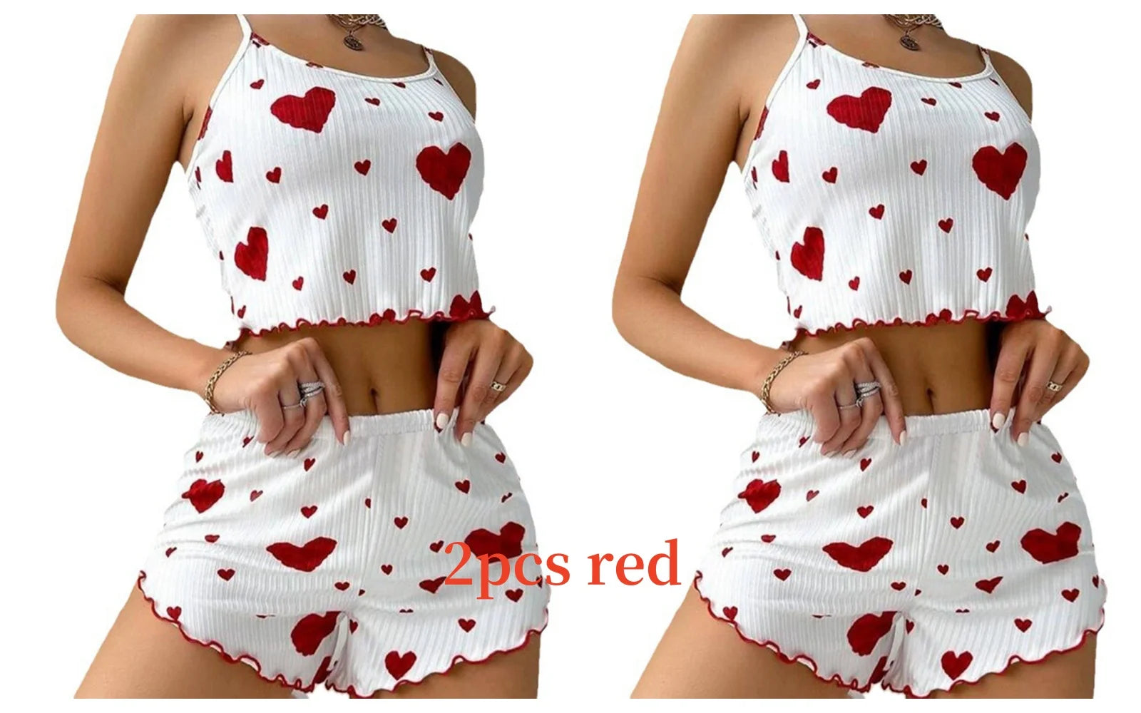 Love Printed Cami Set