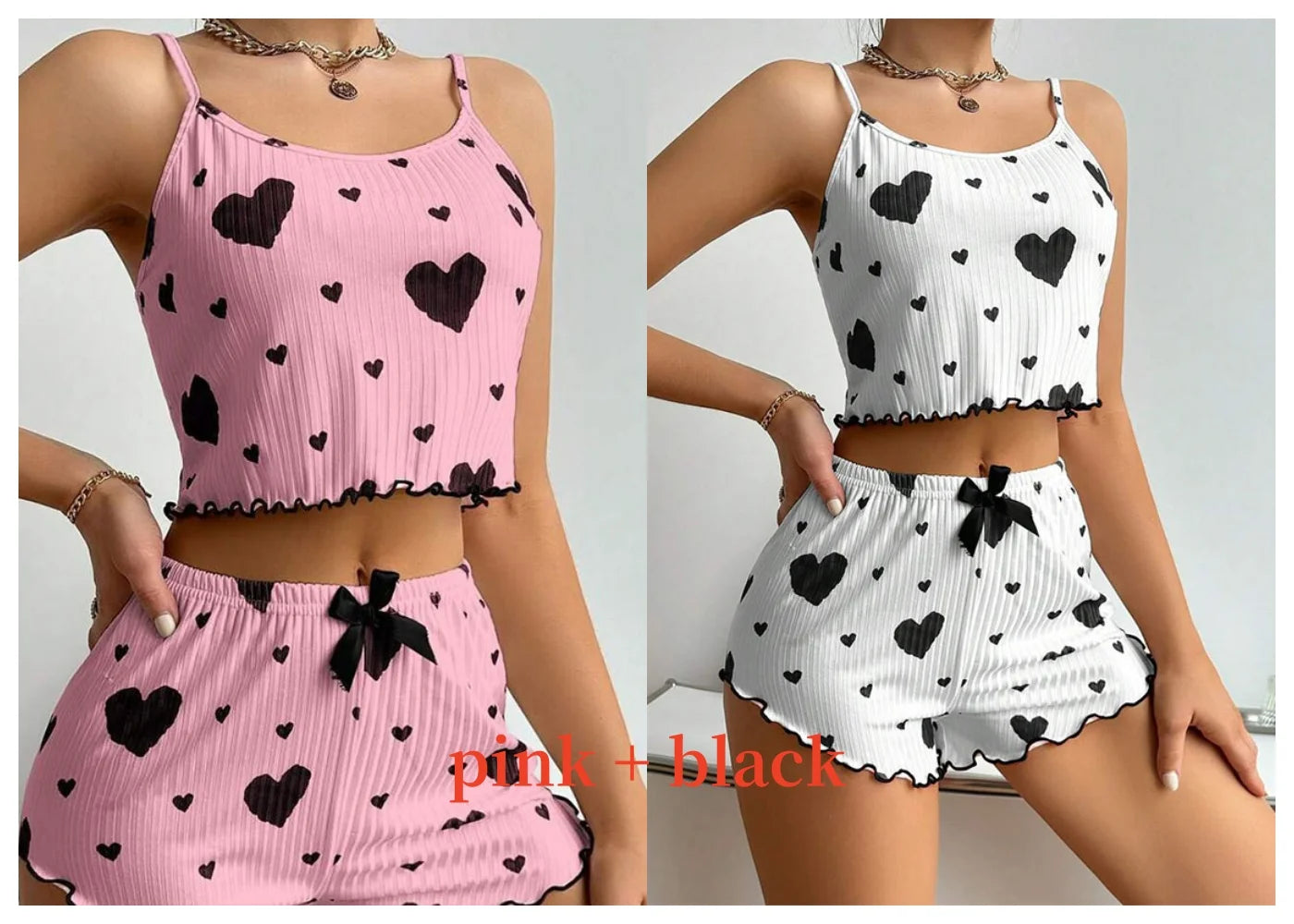 Love Printed Cami Set