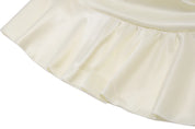 Ruched Satin Tank Set