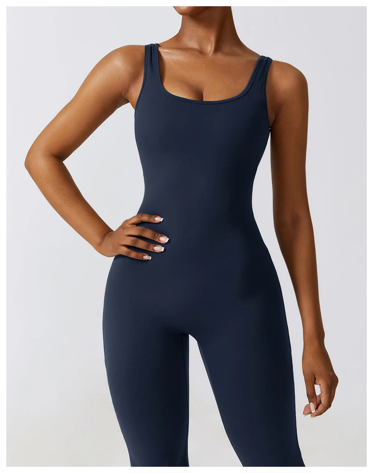 High-Stretch Yoga Romper