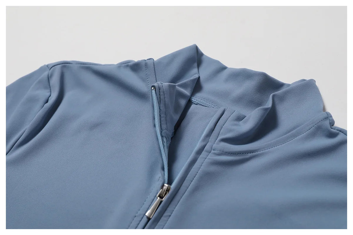 Zippered Gym Jumpsuit