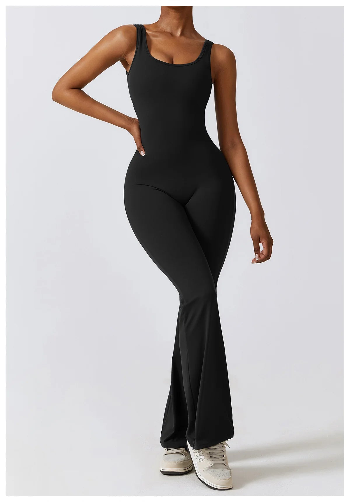 High-Stretch Yoga Romper
