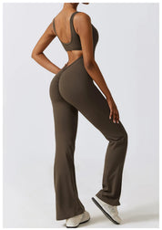 High-Stretch Yoga Romper