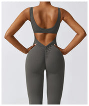 High-Stretch Yoga Romper