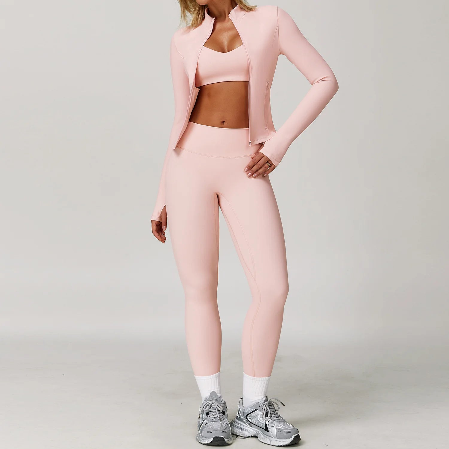 Multi-Piece Yoga Suit
