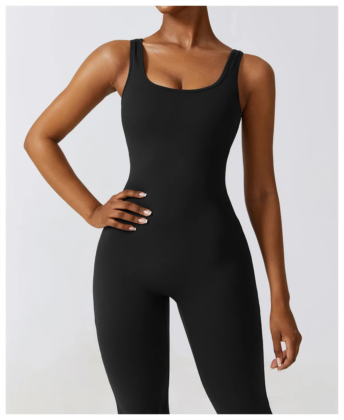 High-Stretch Yoga Romper