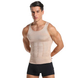 Men's Shapewear Slimming Body Corset Vest Shirt