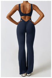 High-Stretch Yoga Romper