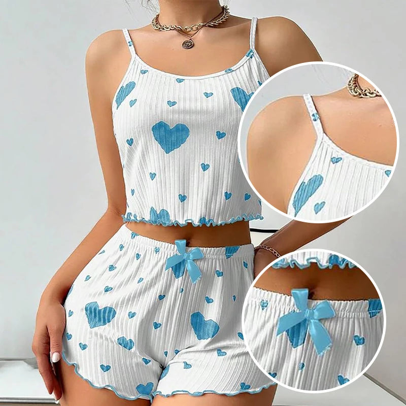 Love Printed Cami Set