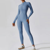 Zippered Gym Jumpsuit