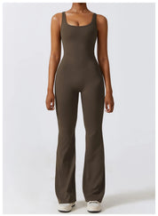 High-Stretch Yoga Romper