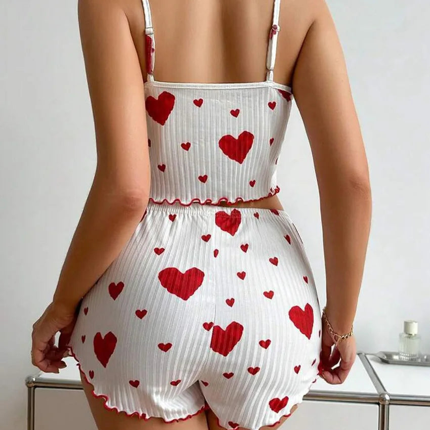 Love Printed Cami Set