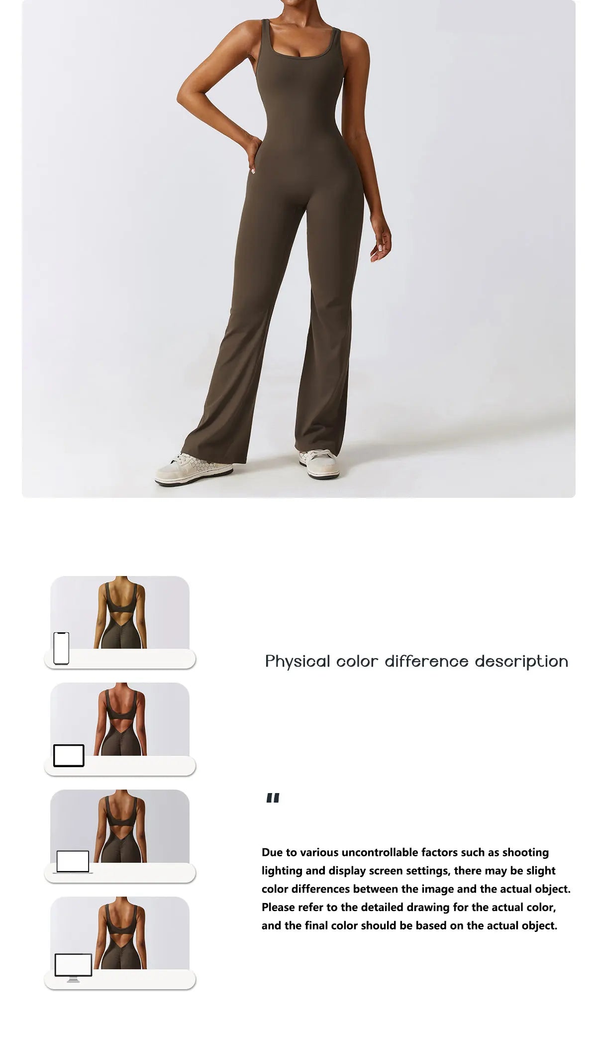 High-Stretch Yoga Romper