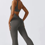 High-Stretch Yoga Romper