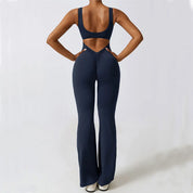 High-Stretch Yoga Romper