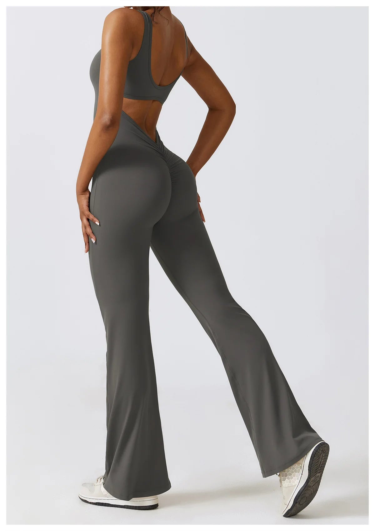 High-Stretch Yoga Romper