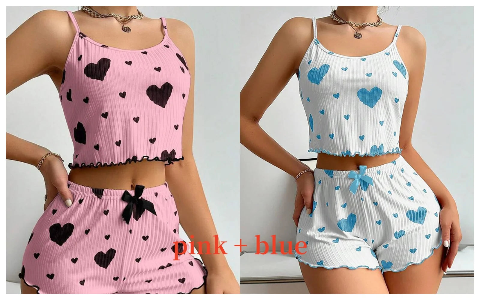 Love Printed Cami Set