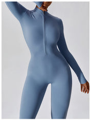 Zippered Gym Jumpsuit