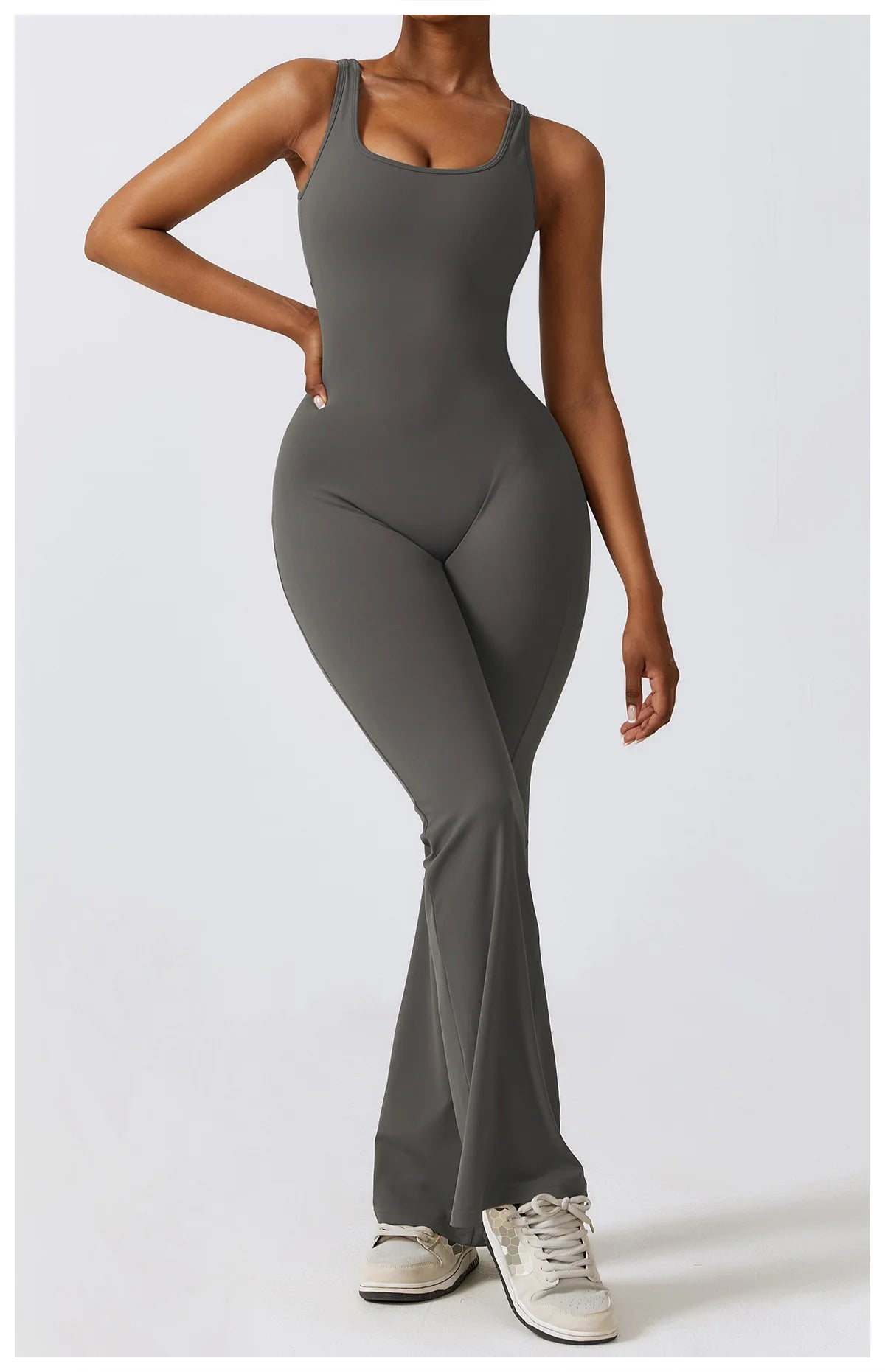 High-Stretch Yoga Romper