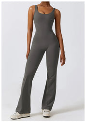 High-Stretch Yoga Romper