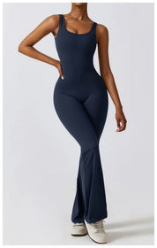 High-Stretch Yoga Romper
