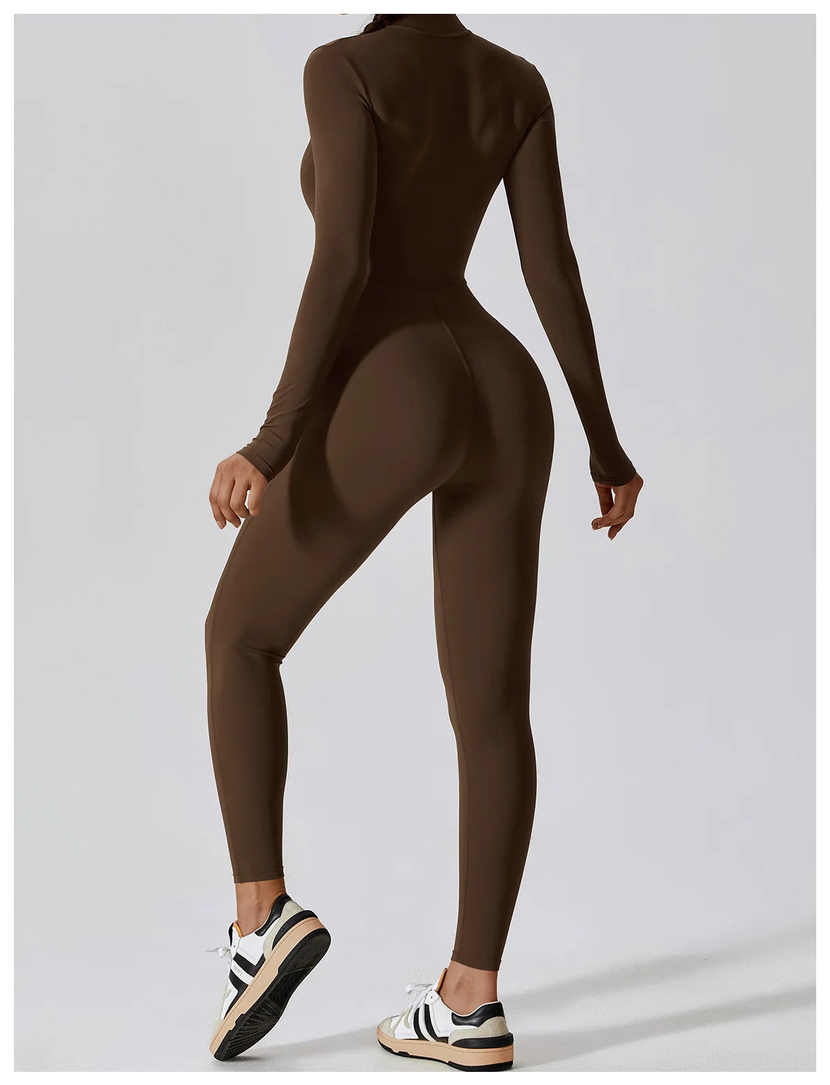 Zippered Gym Jumpsuit