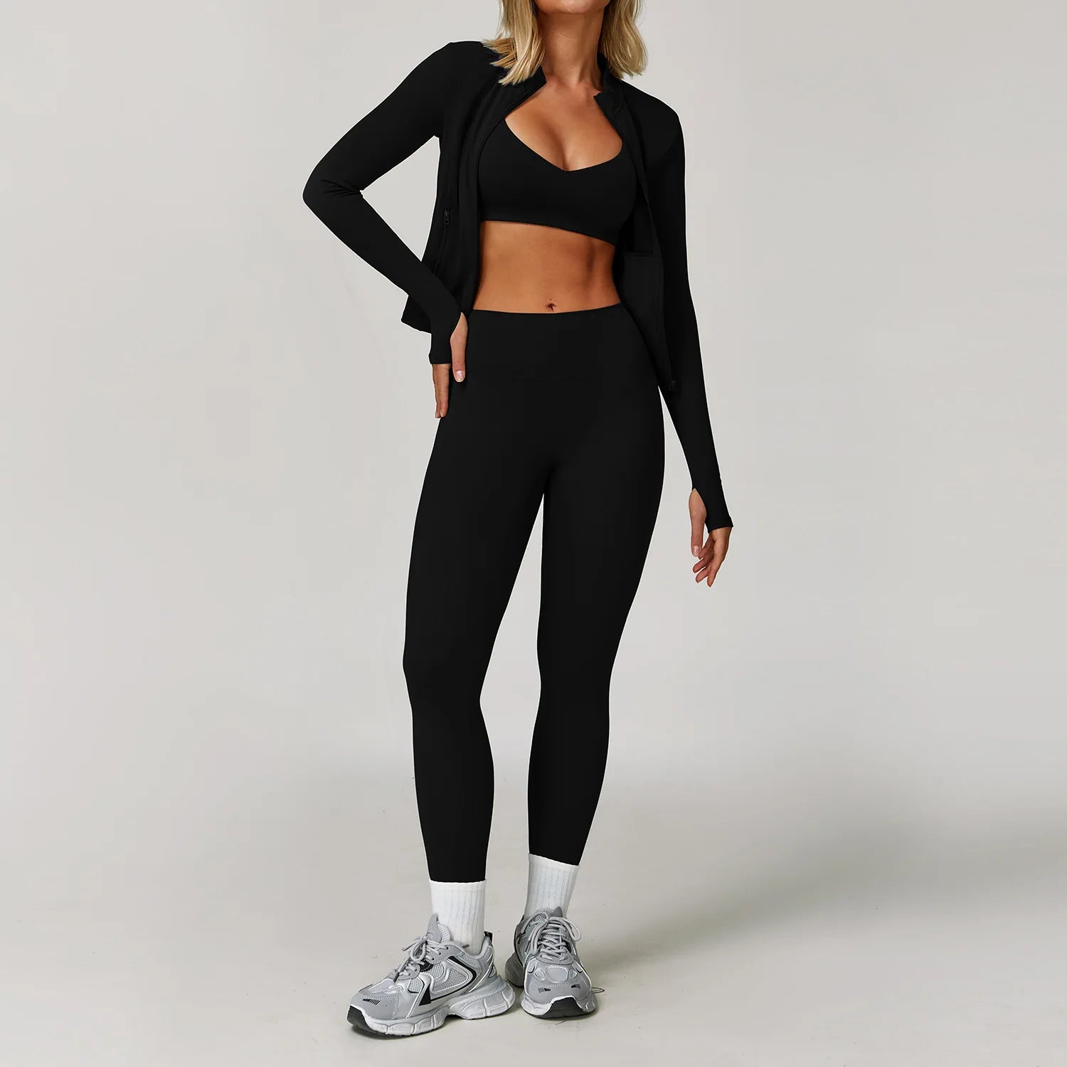 Multi-Piece Yoga Suit
