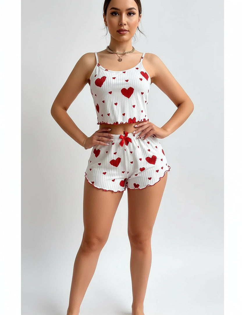 Love Printed Cami Set