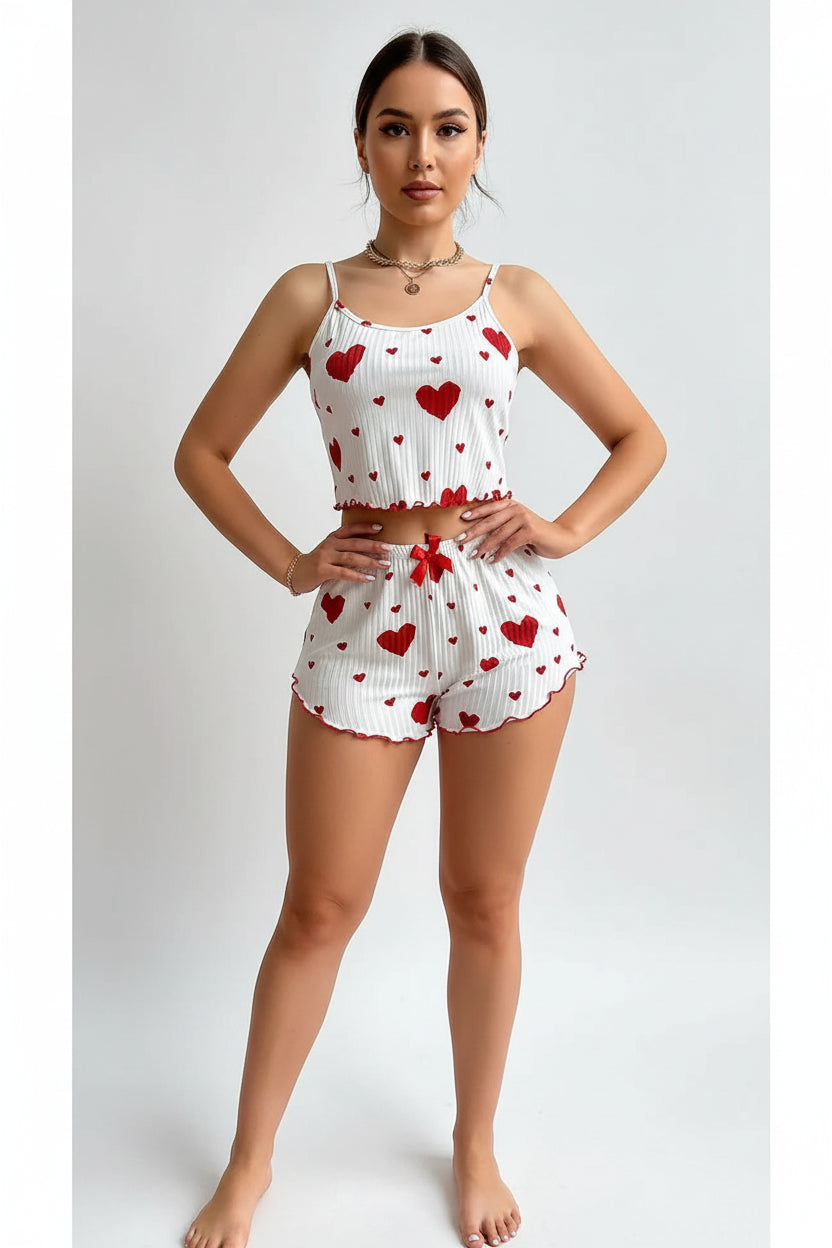 Love Printed Cami Set
