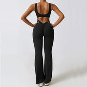 High-Stretch Yoga Romper