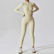 Zippered Gym Jumpsuit
