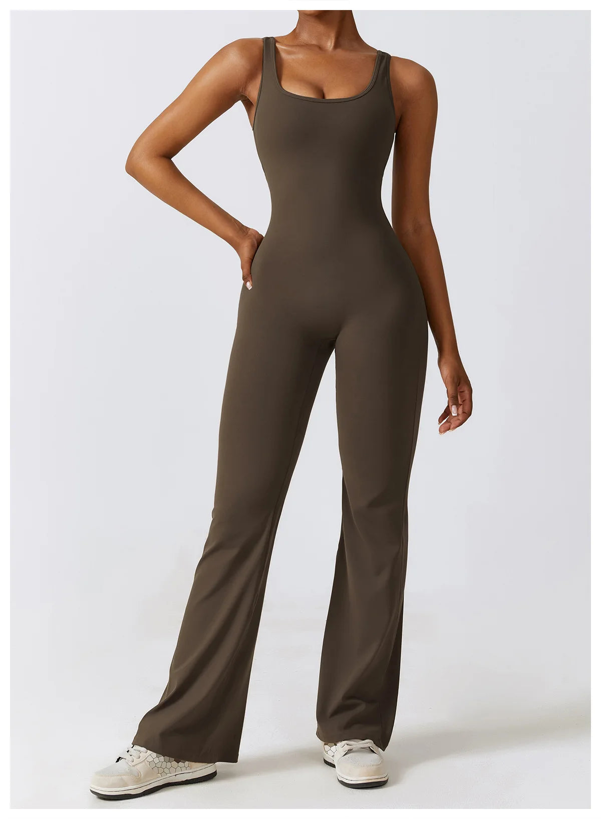High-Stretch Yoga Romper