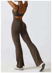 High-Stretch Yoga Romper