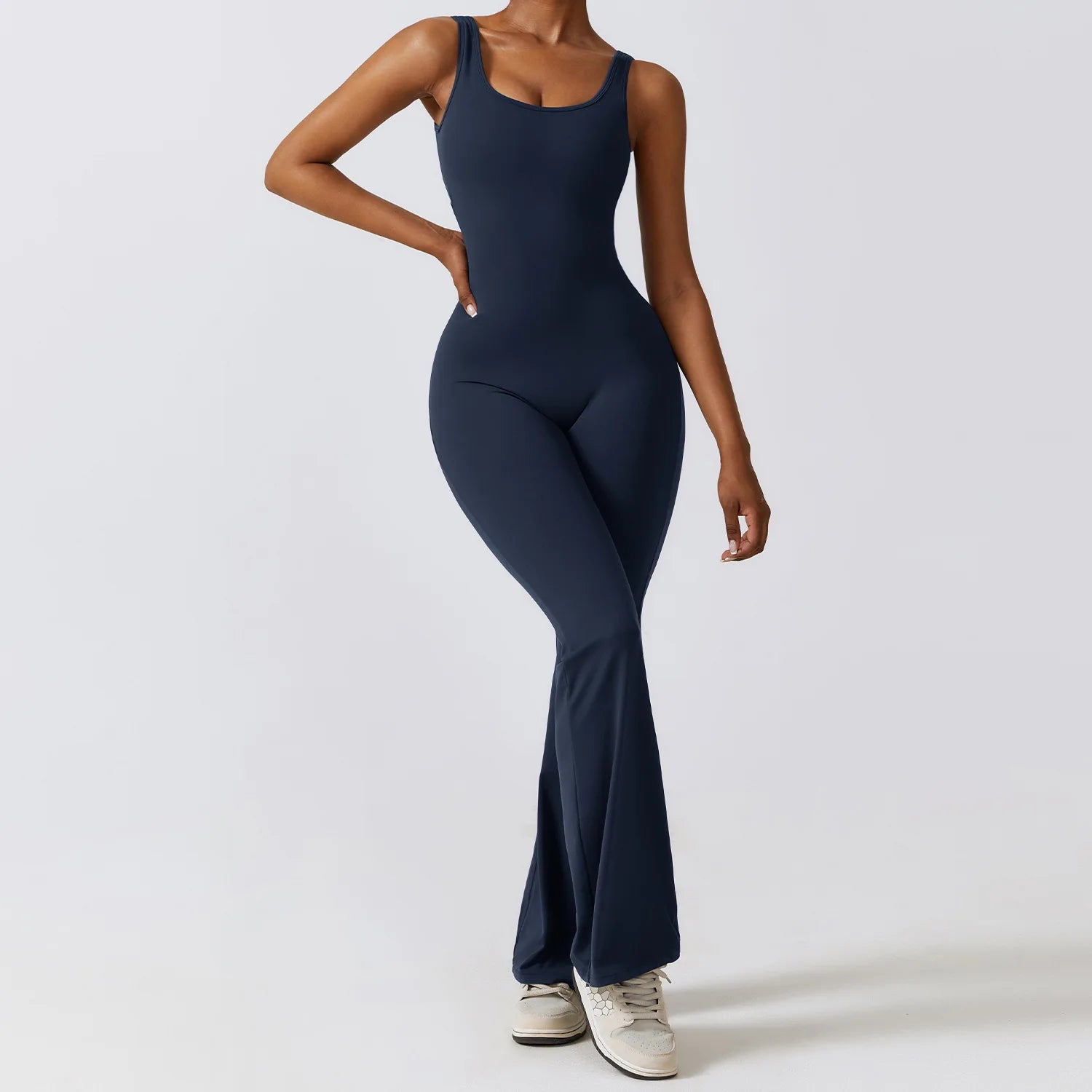 High-Stretch Yoga Romper