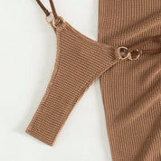 Sexy Brown Bikini Set