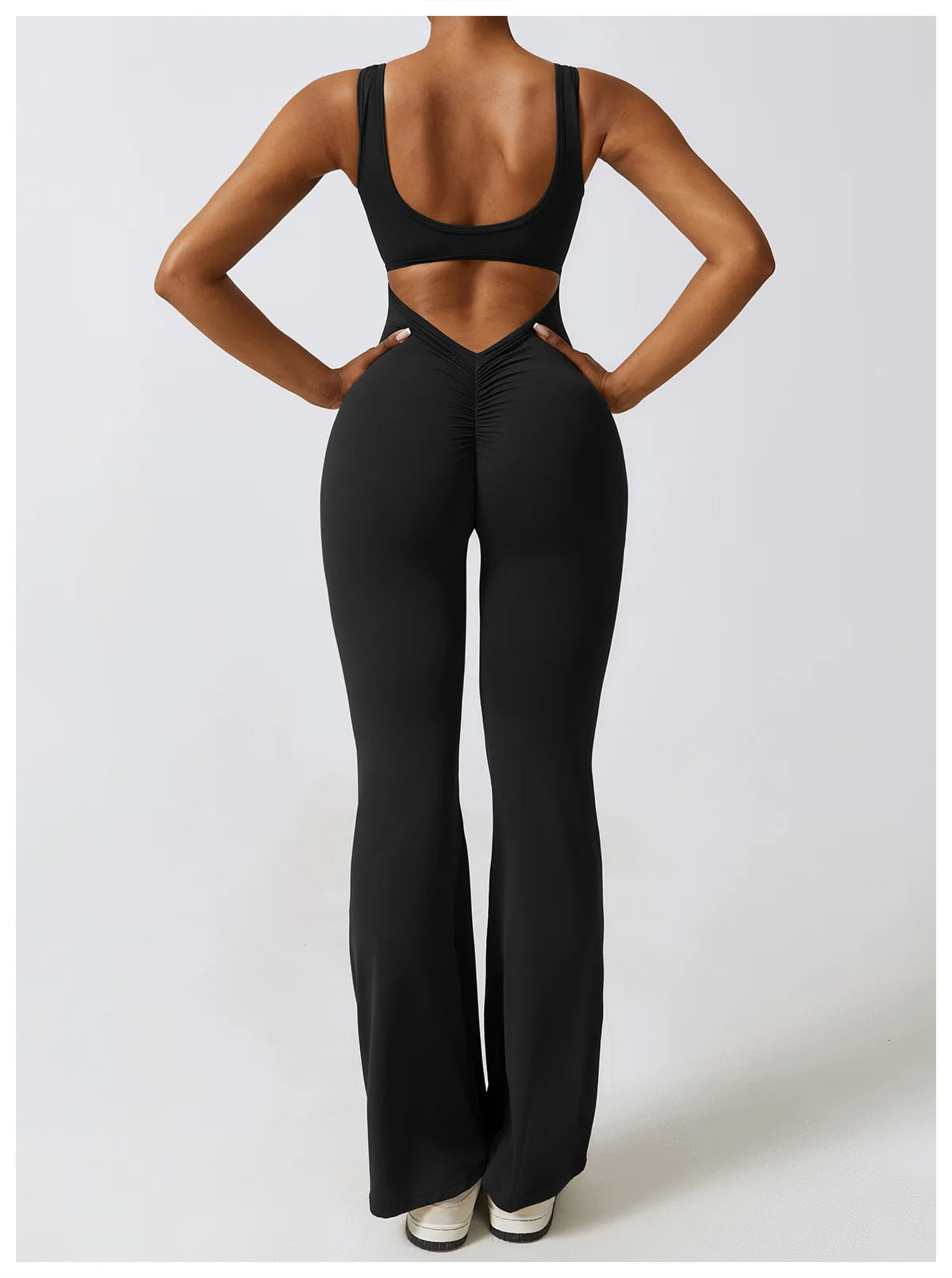 High-Stretch Yoga Romper