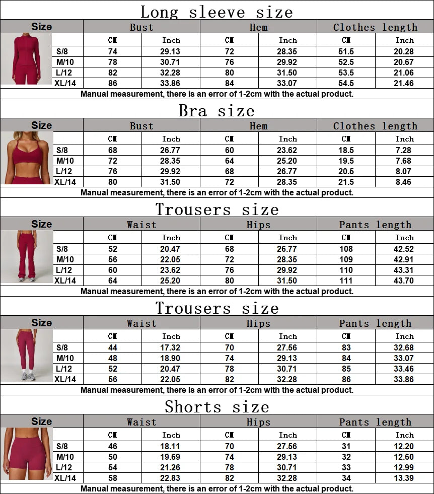 Multi-Piece Yoga Suit