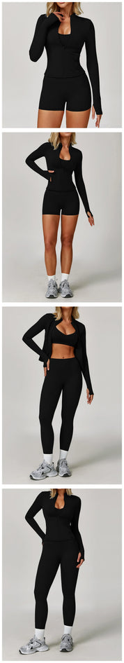 Multi-Piece Yoga Suit