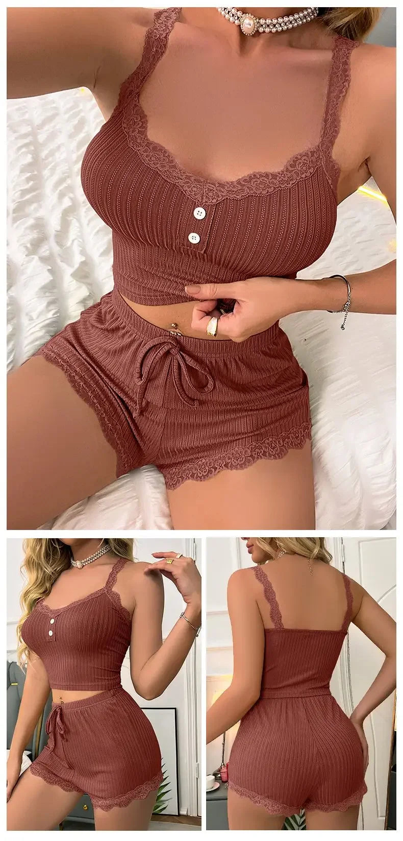 Summer Pajama Lounge Set