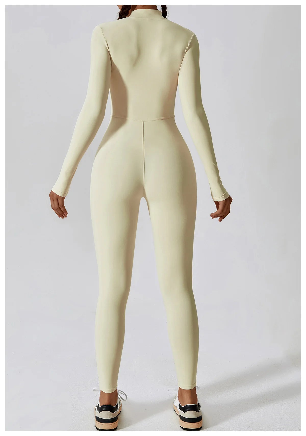 Zippered Gym Jumpsuit