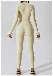 Zippered Gym Jumpsuit