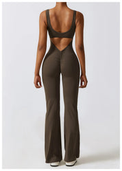 High-Stretch Yoga Romper