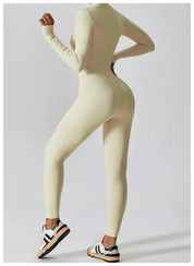 Zippered Gym Jumpsuit