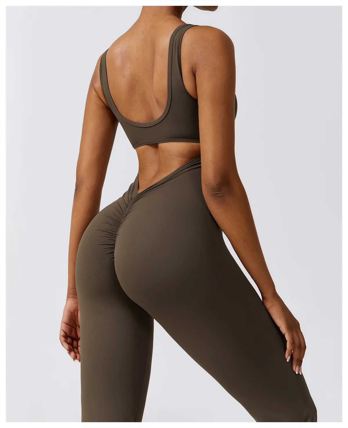High-Stretch Yoga Romper